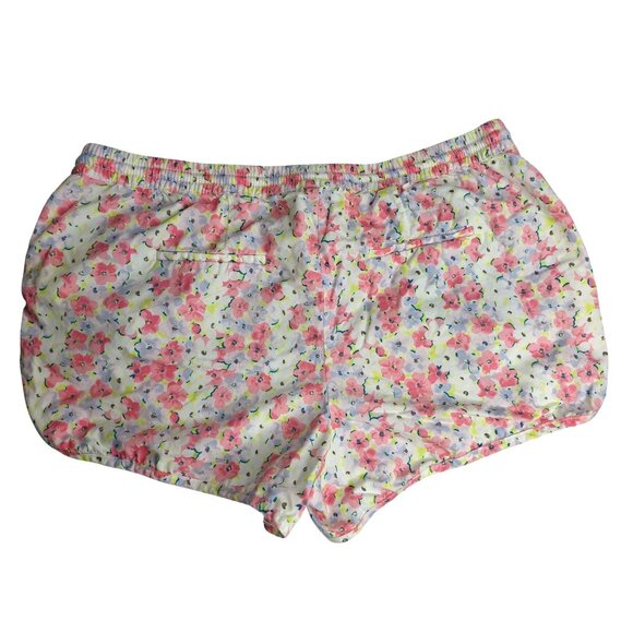 Victorias Secret Womens Floral Print Drawstring Shorts XL - Picture 2 of 5